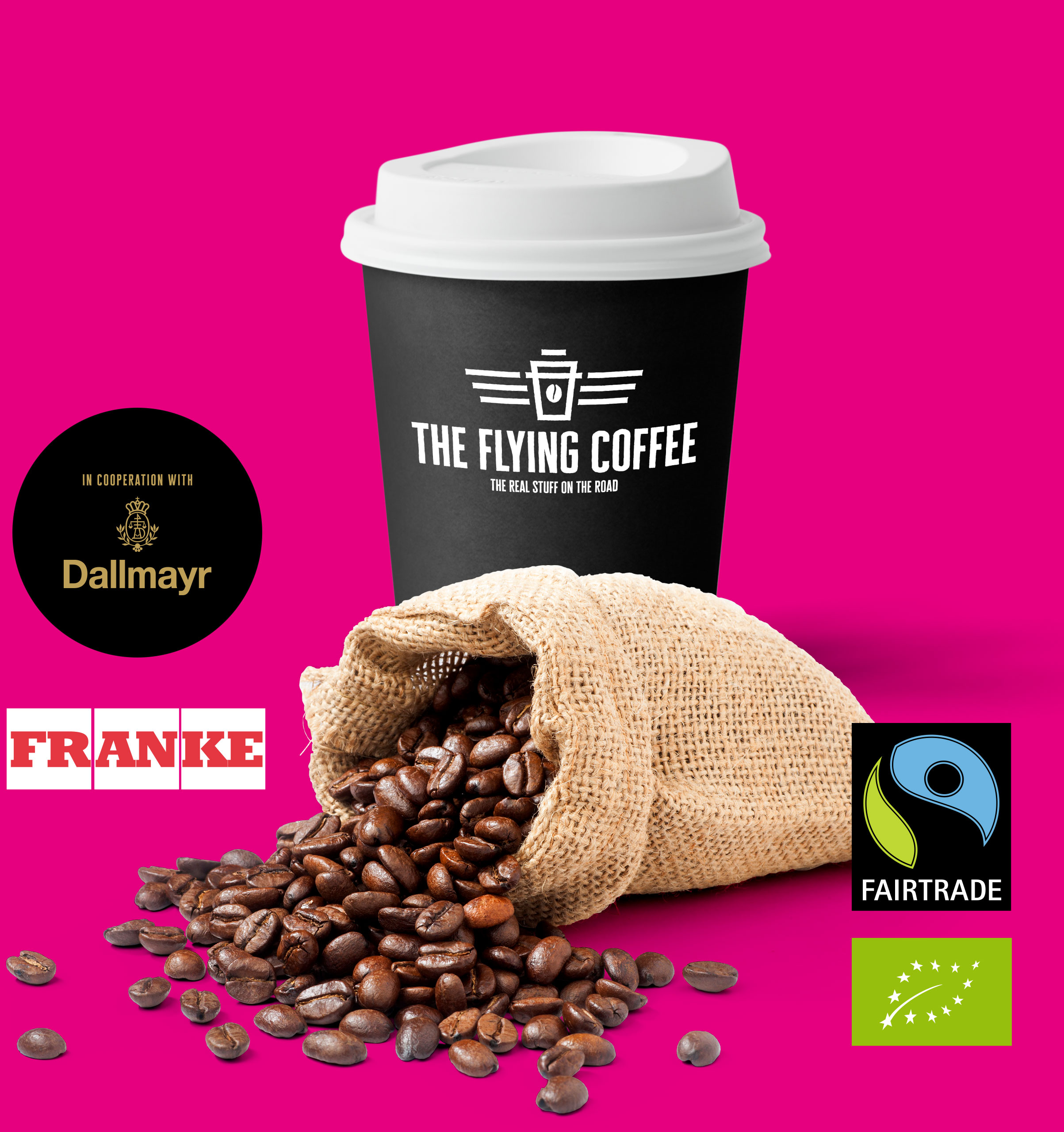 The Flying Coffee ☕ Mobiles Kaffeecatering mit System